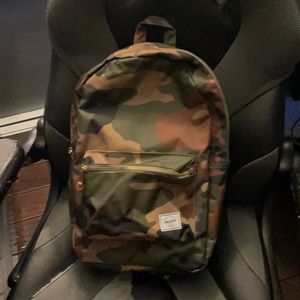 Hershel camo backpack. Used twice. Brand new pretty much.
